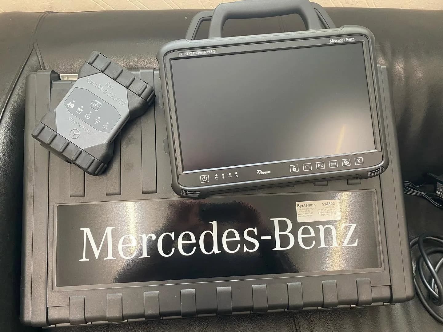 Mercedes-Benz XENTRY diagnosis equipment at Benza Autos